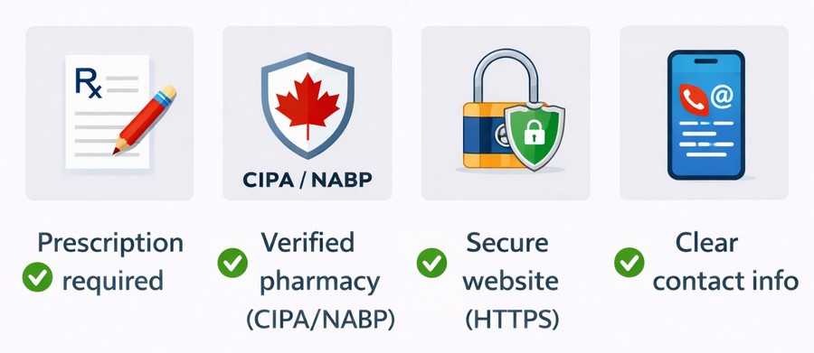 4-icon trust checklist